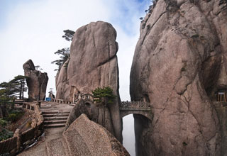 Trekking Road in Yellow Mountain