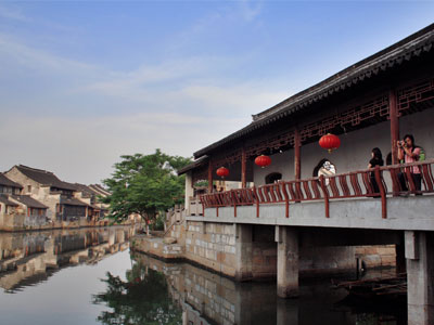 Sightseeing Corridor in Xitang