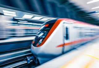 Maglev Train near Pudong Airport